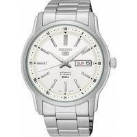 Seiko 5 SNKP09K1 Otomatik Çelik Gri Beyaz Kadran 42 mm Erkek Kol Saati