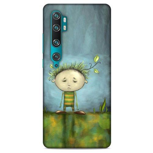 Xiaomi Mi Cc9 Pro Kılıf Depresyon (23) Ultra Koruma Kılıfı Siyah Gri