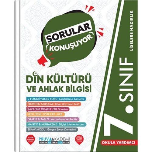 7. Sınıf Din Kültürü ve Ahlak Bilgisi Sorular Konuşuyor Pruva Akademi