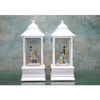 Kış Masalı Tasarımı Işıklı Müzikli Kar Küresi