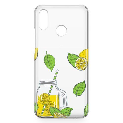 Huawei Nova 3e Kılıf Naneli Ev Limonatası Arka Kapak Koruma Desenli Full Koruyucu