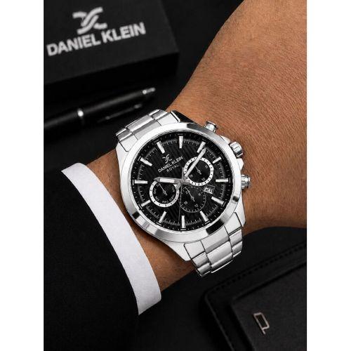 Daniel Klein Premium Çelik Kordon 2 Yıl Garantili 3 Atm Suya Dayanıklı Erkek Kol Saati EDK.R11095.2