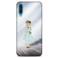 Samsung Galaxy A50 Kılıf FunnyMaX (24) Darbe Emici Kılıf Açık Mavi