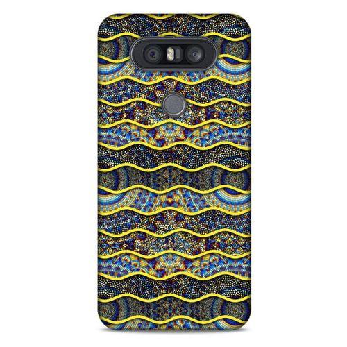 LG K41S - K51S Kılıf Baskılı Özel Seri Taşlı (39) Liquid Crystal Kılıf