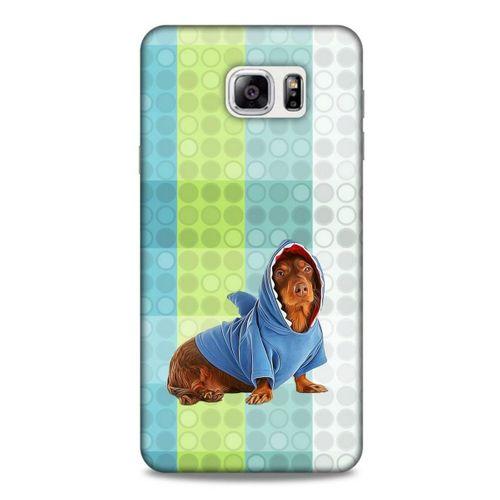 Samsung Galaxy Note 5 Kılıf Köpek Kıyafetleri (43) Thin Fit Kılıf Cocker Kapişonlu Eşofman