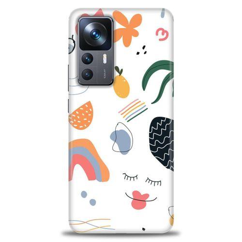 Xiaomi Mi 12T Kılıf HD Baskılı Kılıf - Drawing + Tam Ekran Koruyucu