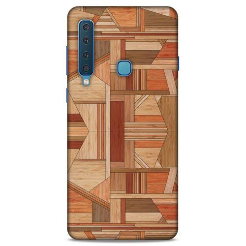 Lopard Samsung Galaxy A9 2018 Uyumlu Kılıf Wood'X (43) Thin Fit Kılıf Baskılı