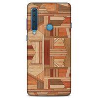 Lopard Samsung Galaxy A9 2018 Uyumlu Kılıf Wood'X (43) Thin Fit Kılıf Baskılı