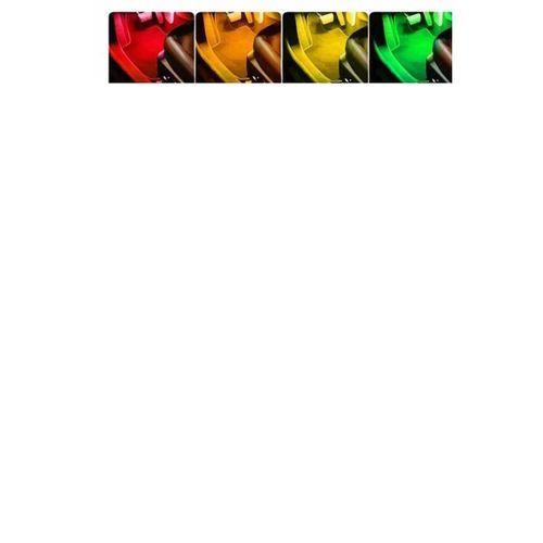 Rgb Işıklı Araç İçi Aydınlatma Kumandalı 12'li Led Işık Renk Değiştirebilen