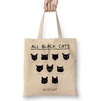 11 Tane Kedi Cats Bez Çanta Uzun Saplı