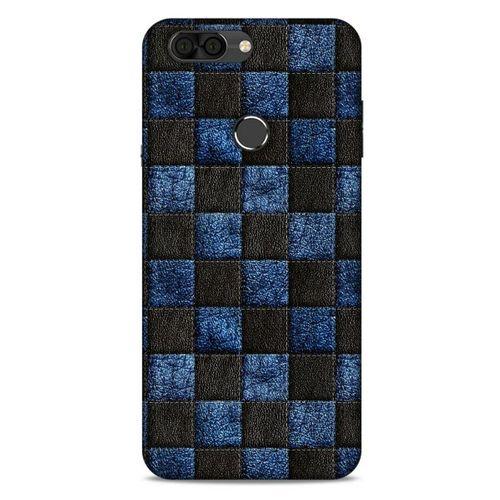 Vestel Venüs V6 Kılıf Patchwork (9) Kılıf Siyah Mavi