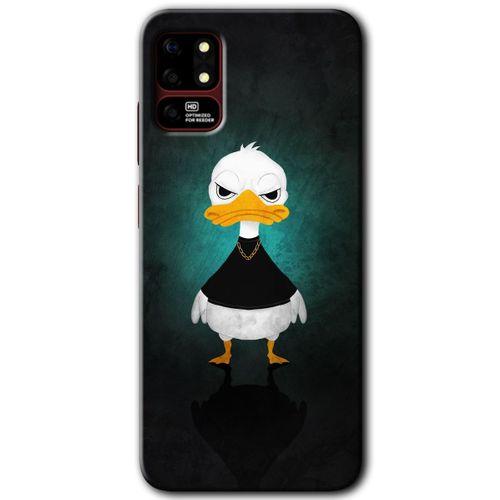 Reeder S19 Max Kılıf HD Desen Baskılı Arka Kapak - Angry Duck