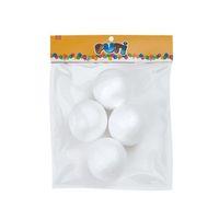 Puti Köpük Top 7Cm 4Lü - 2 paket