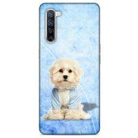 Oppo Reno 3 Pro 5g Kılıf Köpek Kıyafetleri (20) Koruyucu Kılıf Maltese Pijama
