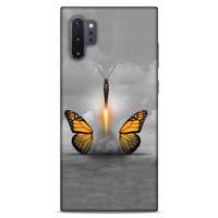 Lopard Samsung Galaxy Note 10 Plus Uyumlu Kılıf Manipülasyon ☻ (31) TPU Kılıf Baskılı