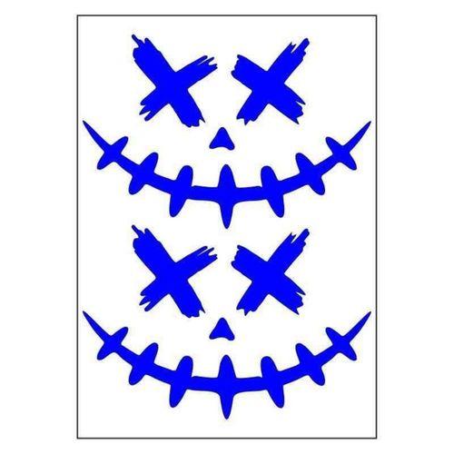 SEVGENT A4 Sticker 113 Tek Paket Çoklu Joker Mavi