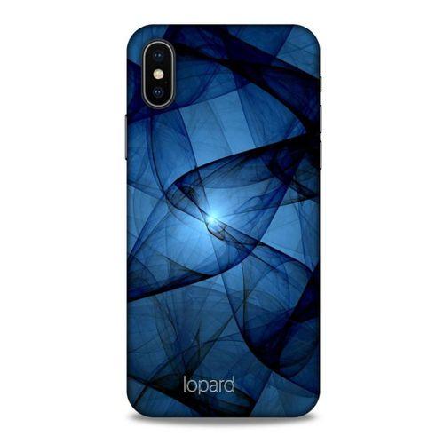 Apple iPhone XS Kılıf Pastel Renkler (13) Silikon Kap Lacivert