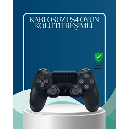 Kablosuz Ps4 Oyun Kolu Çift Motor Titreşimli Uzun Bataryalı
