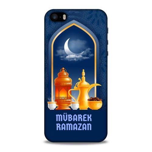 Lopard Apple iPhone SE Uyumlu Kılıf Ramazan (14) Desenli Lansman Kılıf