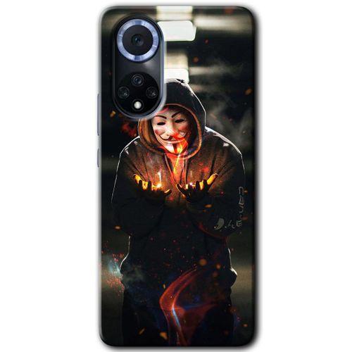 Huawei Nova 9 Kılıf HD Desen Baskılı Arka Kapak - V for Fire