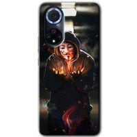 Huawei Nova 9 Kılıf HD Desen Baskılı Arka Kapak - V for Fire