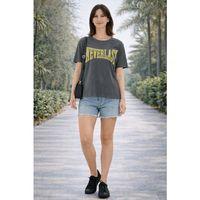 ALEXANDERGARDI Baskılı Antrasit Basic T-shirt