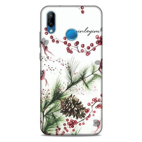 Y.Liva-2021 Özel Seri Yeniyıl Huawei P20 Lite Kılıf Silikon Kapak