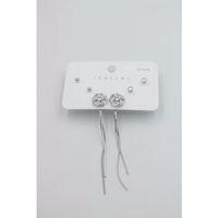 Çoklu Set Küpe - Gümüş