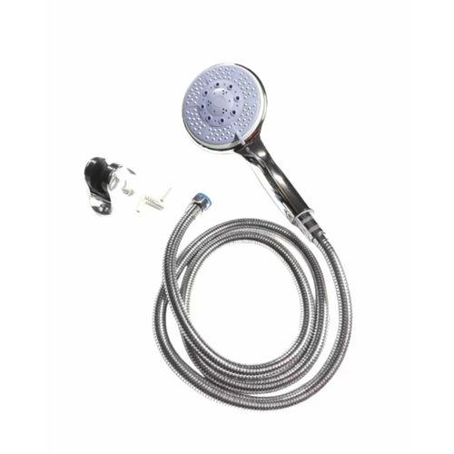 Mavi 4 Fonksiyonlu El Duşu Başlığı Seti Spiral Hortum Ve Duş Askısı