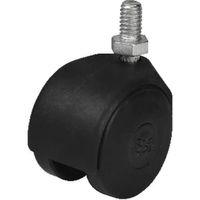 405 - Plastik Küçük Vidalı Tekerlek 4 Adet