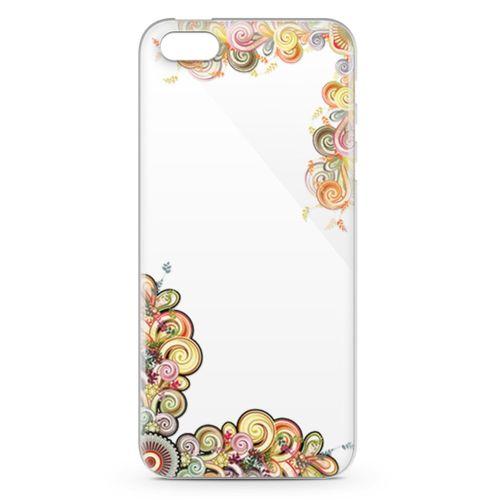 Apple iPhone 5s Kılıf El İşi Süsler Arka Kapak Koruma Desenli Full Koruyucu