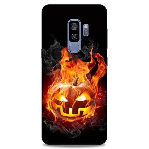 Lopard Samsung Galaxy S9 Plus Uyumlu Kılıf FireX (21) Koruyucu Kapak Halloween
