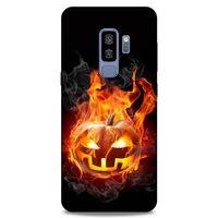 Lopard Samsung Galaxy S9 Plus Uyumlu Kılıf FireX (21) Koruyucu Kapak Halloween