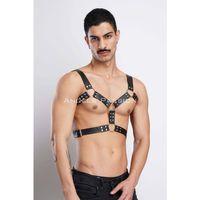 Erkek  Deri Göğüs Harness, Erkek  Parti Akseuar, Partywear - Brfm78