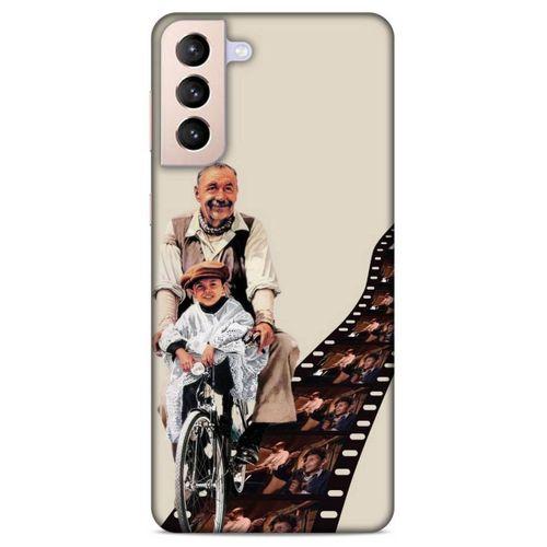 Lopard Samsung Galaxy S21 Uyumlu Kılıf IMDB Film (43) Thin Fit Kılıf Cennet Sineması