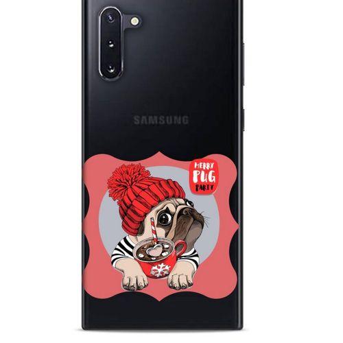 Zoologix (20) Samsung Galaxy Note 10 Şeffaf Kılıf Silikon Desenli