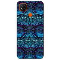 Xiaomi Redmi 9C Kılıf Baskılı Özel Seri Taşlı (37) Silicone Cover