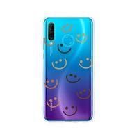 Huawei P30 Lite Smile Şeffaf Telefon Kılıfı