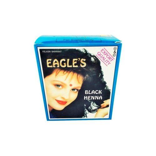 Eagle's Orijinal Hint Kınası Saç Boyası Siyah - Black Henna