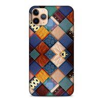 Apple Iphone 11 Pro Kılıf Patchwork (31) TPU Kılıf Karışık Renkli