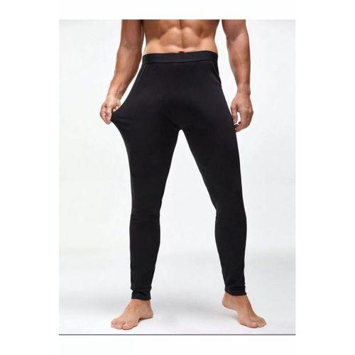 Siyah Erkek Termal İçlik Tayt