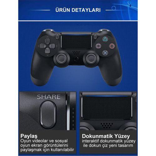 Sepetinegelsin Ps4 Uyumlu Kablosuz Oyun Kolu Gamepad Joystick