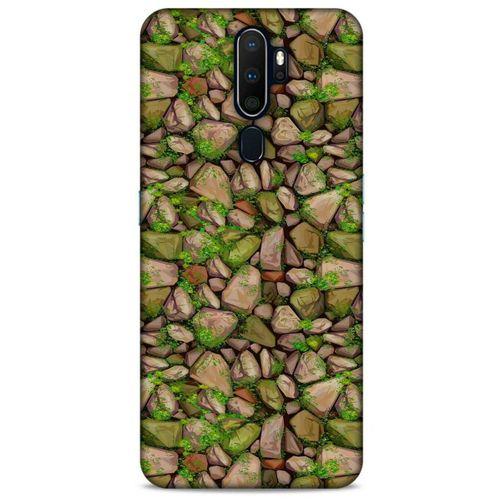 Oppo A9 2020 Kılıf Baskılı Özel Seri Taşlı (6) Silikon Kılıf