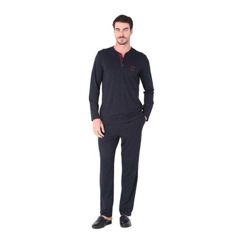 D's Damat 221001 Uzun Kol Pijama Takımı