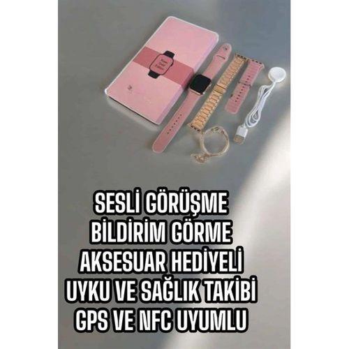 Akıllı Saat Sesli Görüşme Bildirim Görme Uyku Ve Sağlık Takibi