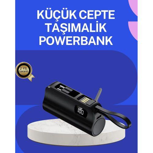 Pd 20w Hızlı Şarjlı Kablolu Kablosuz Kullanım Powerbank