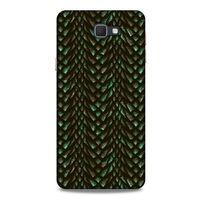 Samsung Galaxy J7 Prime Kılıf Dragons (3) Kapak Ejderha Cilt Yeşil