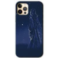 Potkal Hediye Fabrikası iPhone 12 Pro HD Baskılı Kılıf + 9D Tam Ekran Koruyucu - Gecenin Kraliçesi