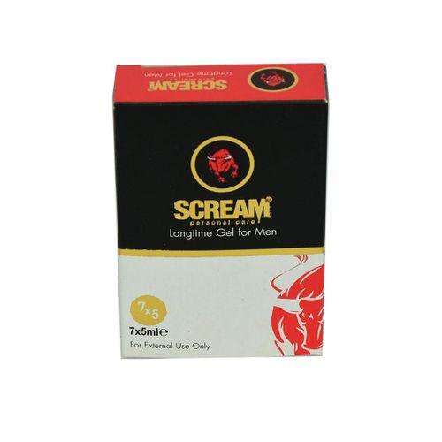 Scream Karanfilli Bitkisel For Men Jel 5 ML x 7 li Şase Kutulu
