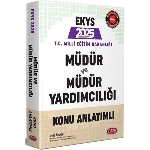 2025 MEB EKYS Müdür ve Müdür Yardımcılığı Konu Anlatımlı Data Yayınları